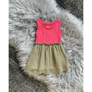 RUUM Girls Two Tone Dress Size 12 Month